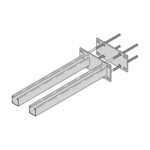 B409DB-20 NS HDG W/ZN HDWE